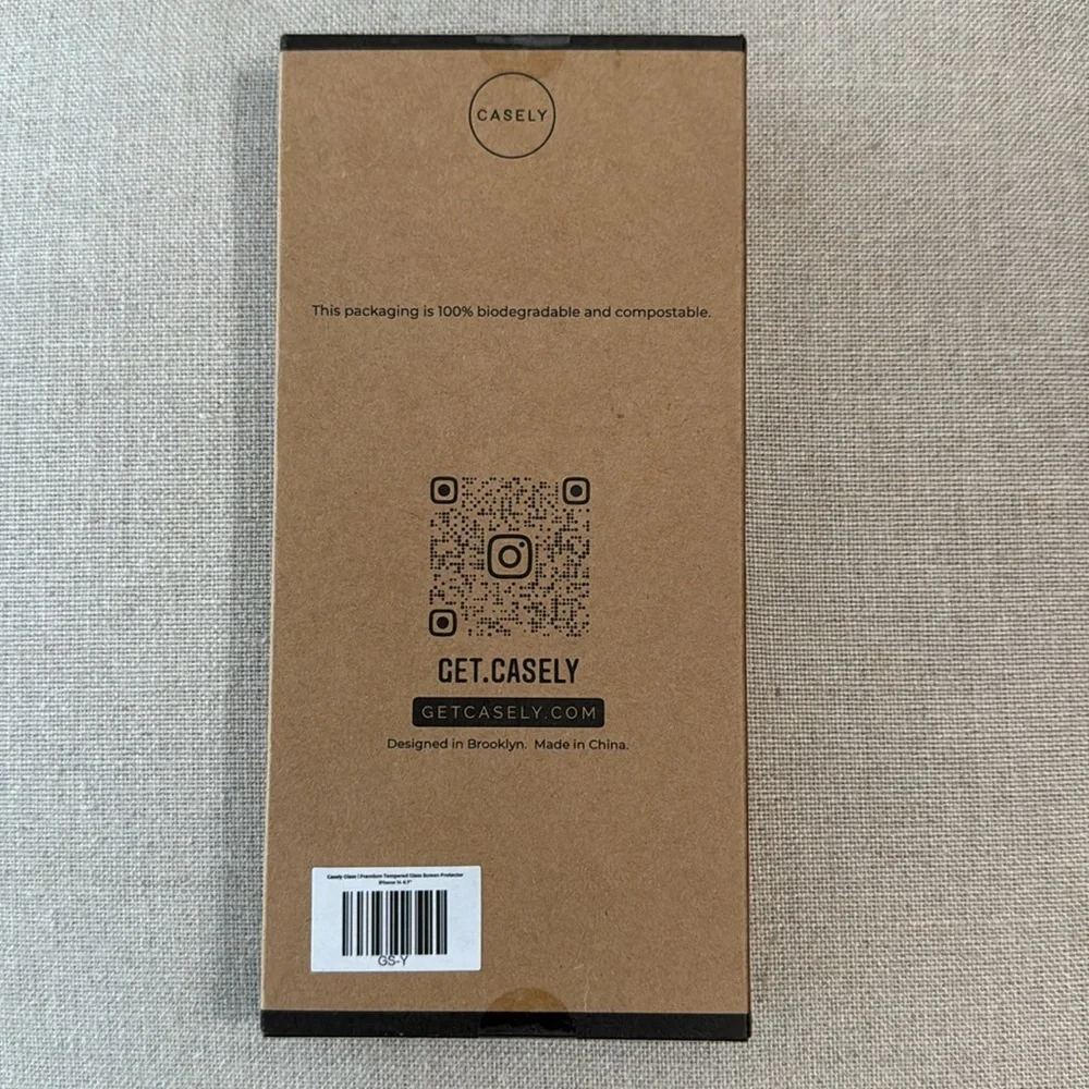 CASELY iPhone 14 Pro Max glass screen protector BRAND NEW SEALED IN BOX